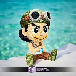 Super Basic STL Knitted Usopp