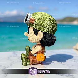 Super Basic STL Knitted Usopp