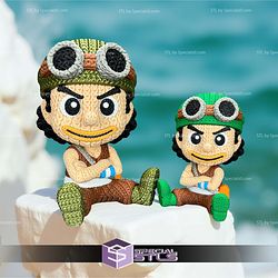 Super Basic STL Knitted Usopp