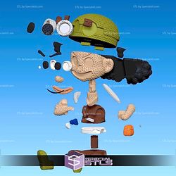 Super Basic STL Knitted Usopp