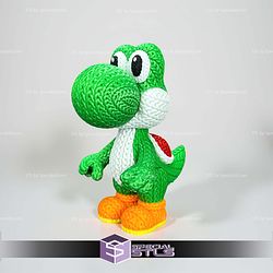 Super Basic STL Knitted Yoshi