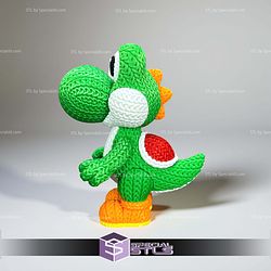 Super Basic STL Knitted Yoshi