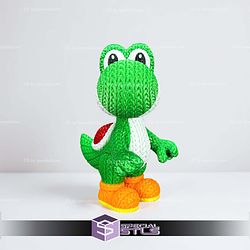 Super Basic STL Knitted Yoshi