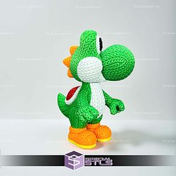 Super Basic STL Knitted Yoshi