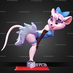 Super Basic STL Miss Kitty Mouse