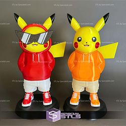 Super Basic STL Pikachu Urban Vibes