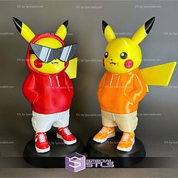 Super Basic STL Pikachu Urban Vibes