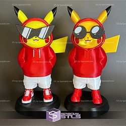 Super Basic STL Pikachu Urban Vibes