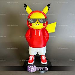Super Basic STL Pikachu Urban Vibes