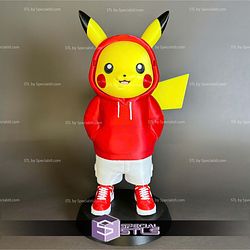 Super Basic STL Pikachu Urban Vibes