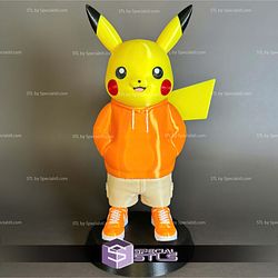 Super Basic STL Pikachu Urban Vibes