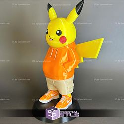 Super Basic STL Pikachu Urban Vibes
