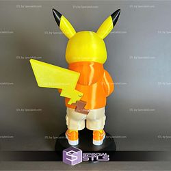 Super Basic STL Pikachu Urban Vibes