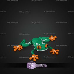 Super Basic STL Reed the Red Eyed Tree Frog