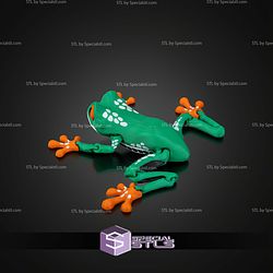 Super Basic STL Reed the Red Eyed Tree Frog