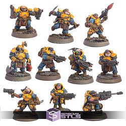 Supermassive Space Dwarves Campaign STL Miniatures