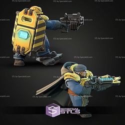 Supermassive Space Dwarves Campaign STL Miniatures