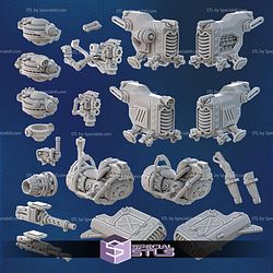 Supermassive Space Dwarves Campaign STL Miniatures