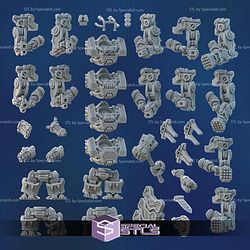 Supermassive Space Dwarves Campaign STL Miniatures