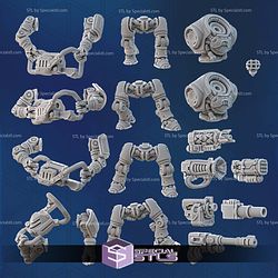 Supermassive Space Dwarves Campaign STL Miniatures