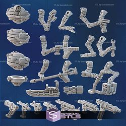 Supermassive Space Dwarves Campaign STL Miniatures