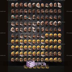 Supermassive Space Dwarves Campaign STL Miniatures