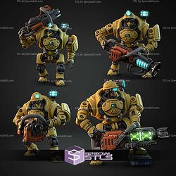 Supermassive Space Dwarves Campaign STL Miniatures