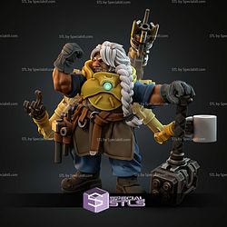 Supermassive Space Dwarves Campaign STL Miniatures