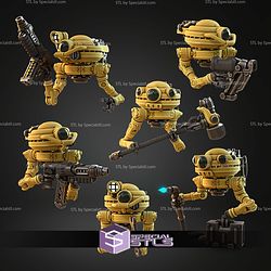 Supermassive Space Dwarves Campaign STL Miniatures