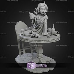 Sylphiette Mushoku Tensei 165mm STL Files