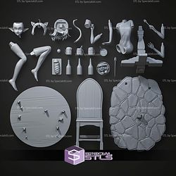 Sylphiette Mushoku Tensei NSFW 165mm STL Files