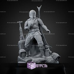 The Mandalorian New Diorama 1-6 STL Files