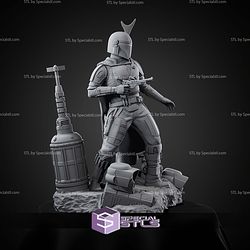 The Mandalorian New Diorama 1-6 STL Files
