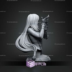 Tifa Flower Base Bust 134mm STL Files