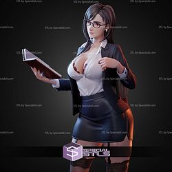 Tifa Office Lady 200mm STL Files