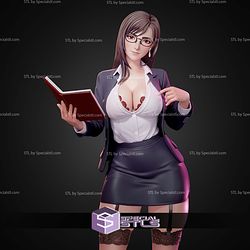 Tifa Office Lady 200mm STL Files