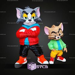 Tom and Jerry Urban Vibes Basic STL Files