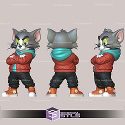 Tom and Jerry Urban Vibes Basic STL Files