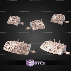 Treasure Terrain Set STL Miniatures