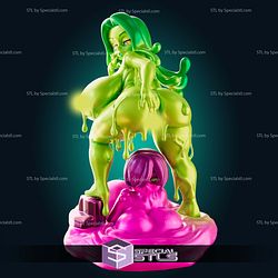 Twins Slime Girl NSFW STL Files