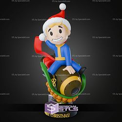 Vault Boy Fallout Chibi STL Files