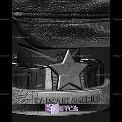 Winter Soldier Portrait Bust 341mm STL Files