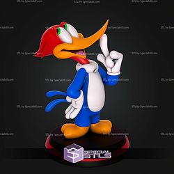 Woody Woodpecker 58mm STL Files