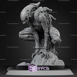 Xenoborg Xenomorph Robot STL Files
