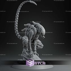 Xenoborg Xenomorph Robot STL Files