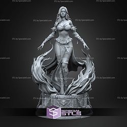 Yennefer Effect Base 230mm STL Files