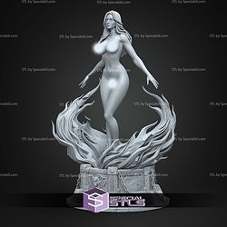Yennefer Effect Base Naked 230mm STL Files
