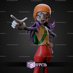 Yolei and Hawkmon Digimon STL Files