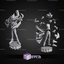 Yugi Muto Yugioh 223mm STL Files