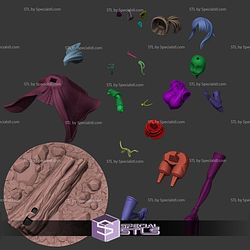 Yukikaze Panettone Anime 195mm STL Files